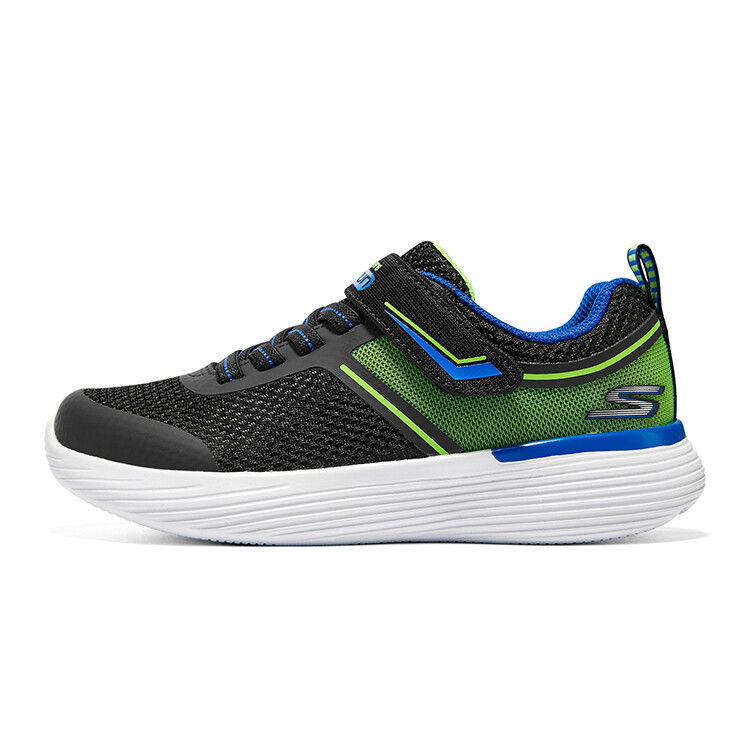 

Детские кроссовки GS Low-top черные/зеленые Skechers, черный/зеленый