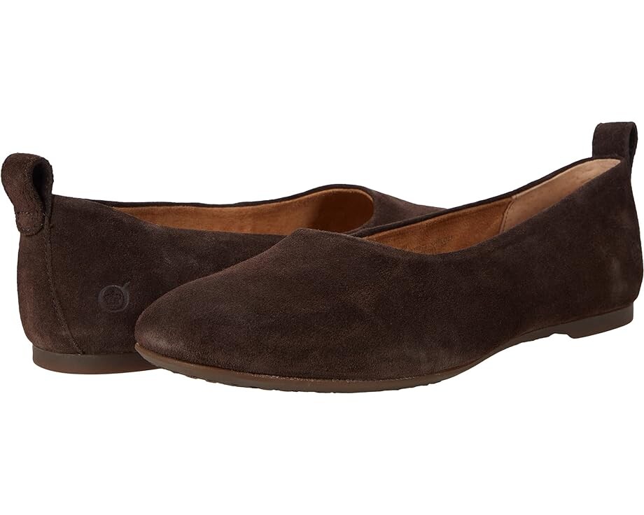 

Балетки Born Beca, цвет Dark Brown Suede