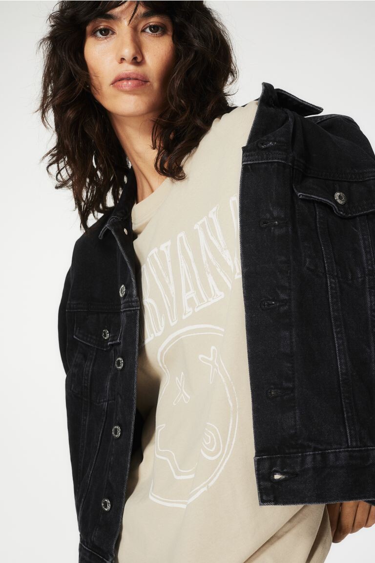 

Футболка больших размеров с принтом H&M