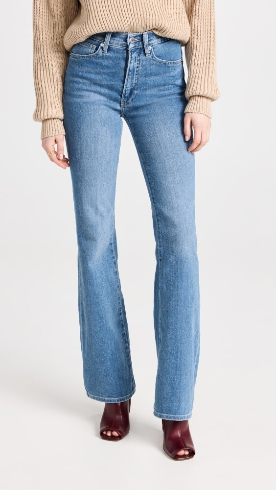 

Джинсы Veronica Beard Jean Beverly High Rise Skinny Flare