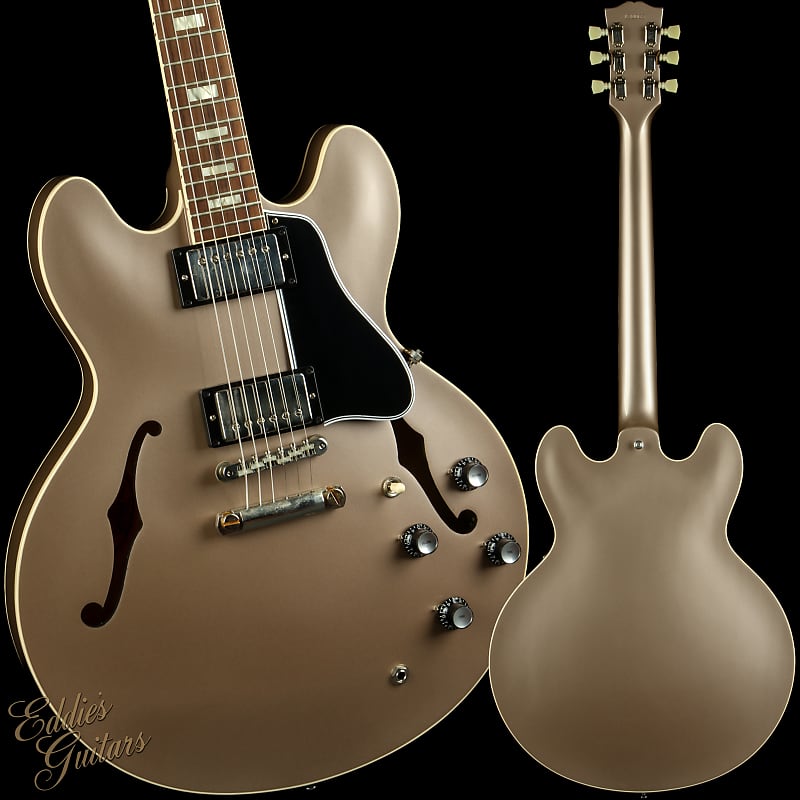 

Электрогитара Gibson Custom Shop PSL '64 ES-335 Reissue VOS Gold Mist Poly