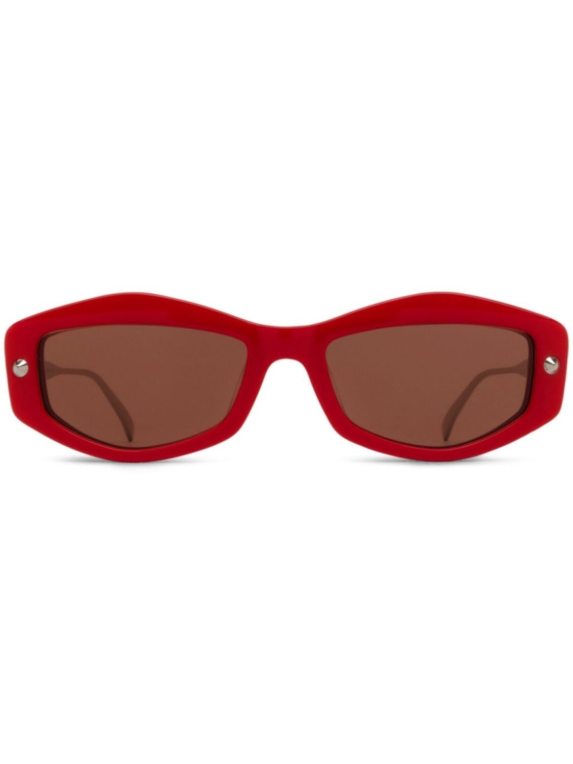 

Очки Alexander McQueen Eyewear, красный