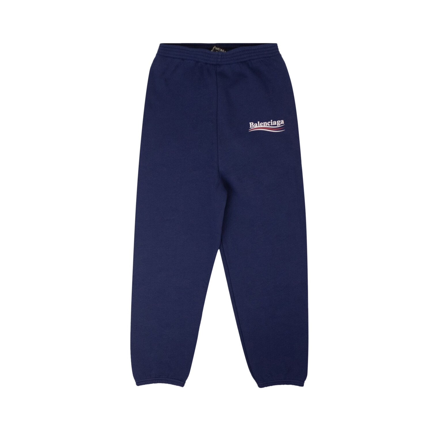 

Balenciaga Kids Спортивные брюки с логотипом, цвет Синий