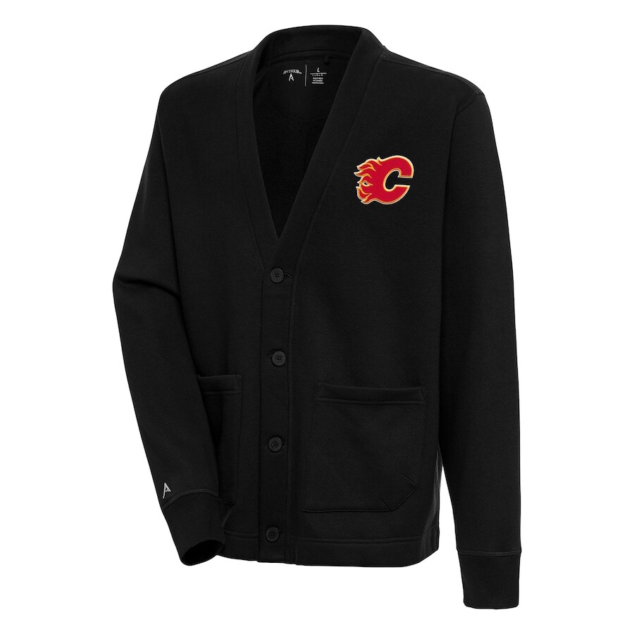 

Кардиган Antigua Calgary Flames, черный