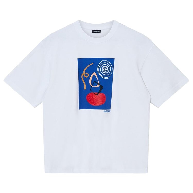 

Футболка Jacquemus Caudro Short-Sleeve 'White', белый