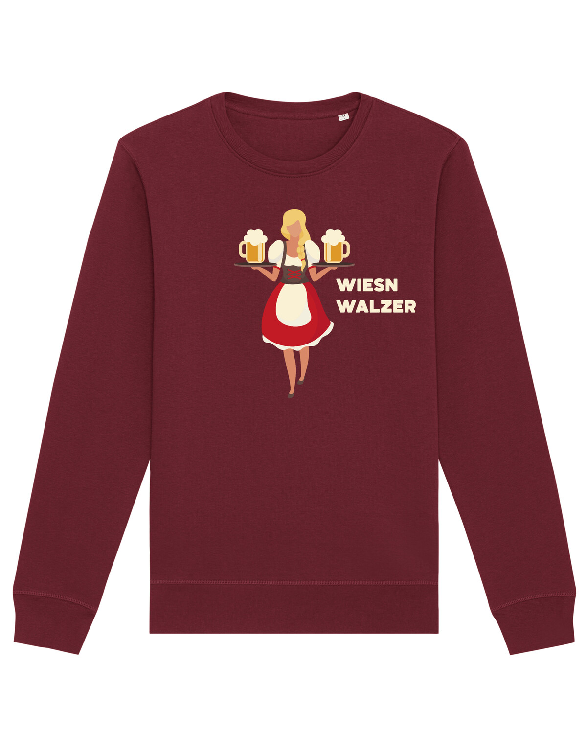 

Толстовка wat Apparel Wiesn Walzer, цвет Weinrot
