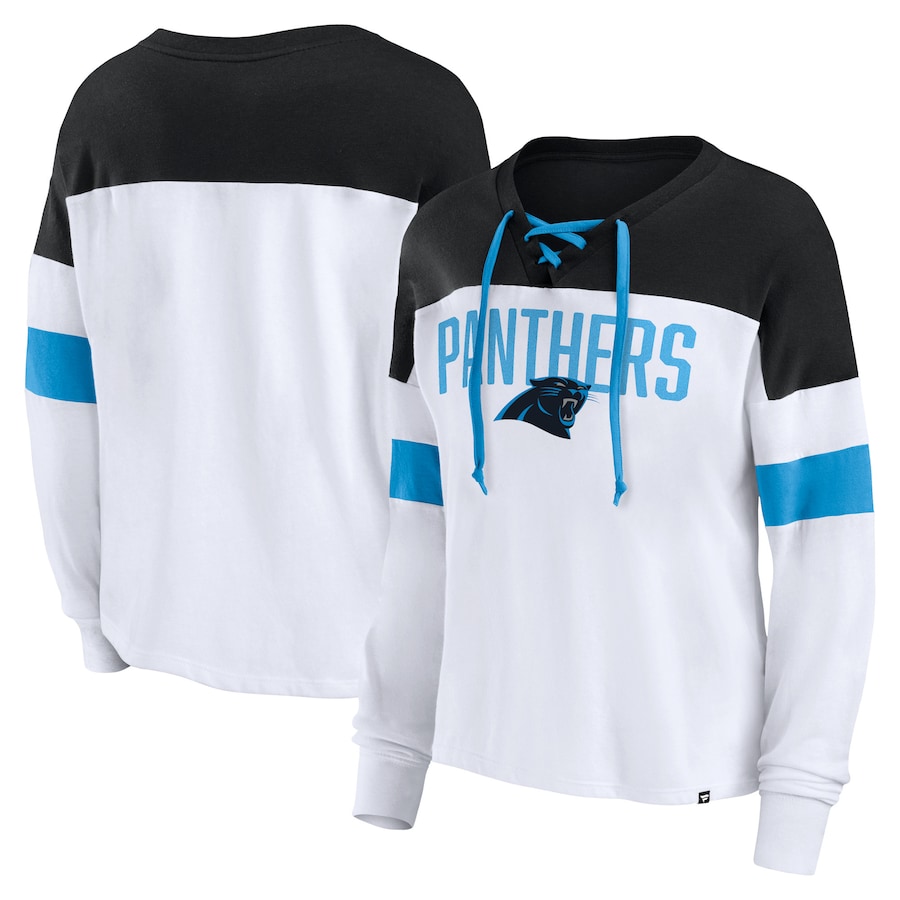 

Футболка с длинным рукавом Fanatics Branded Carolina Panthers, белый