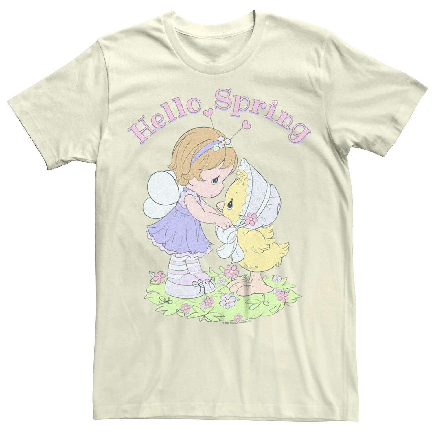 

Футболка с рисунком бойфренда Junior' Precious Moments Hello Spring Licensed Character
