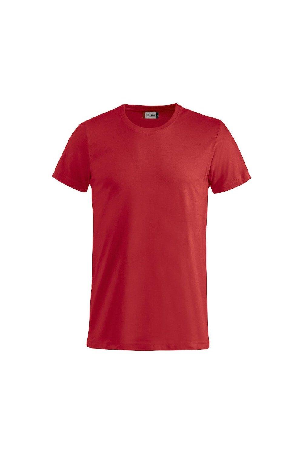 Базовая футболка Clique, красный футболка clique с надписью 42 размер
