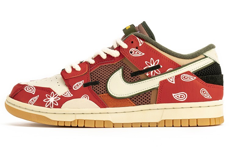 

Низкие кроссовки Nike Mens Dunk Scrap Archeo Brown красный/коричневый