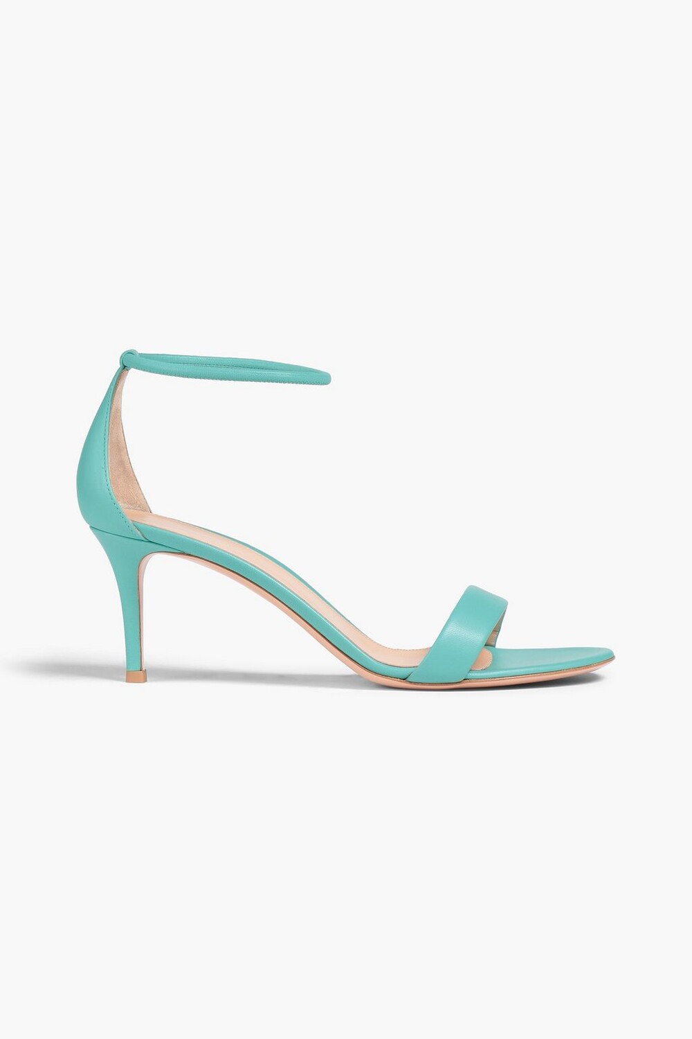 

Кожаные сандалии GIANVITO ROSSI, бирюзовый