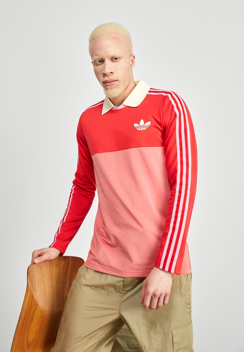 

Футболка с длинным рукавом Adicolor 70S adidas Originals, цвет better scarlet
