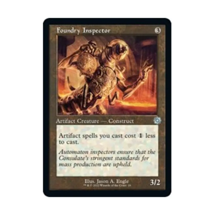 

CCG Инспектор литейного производства (U), MTG - The Brothers' War: Retro Frame Artifacts