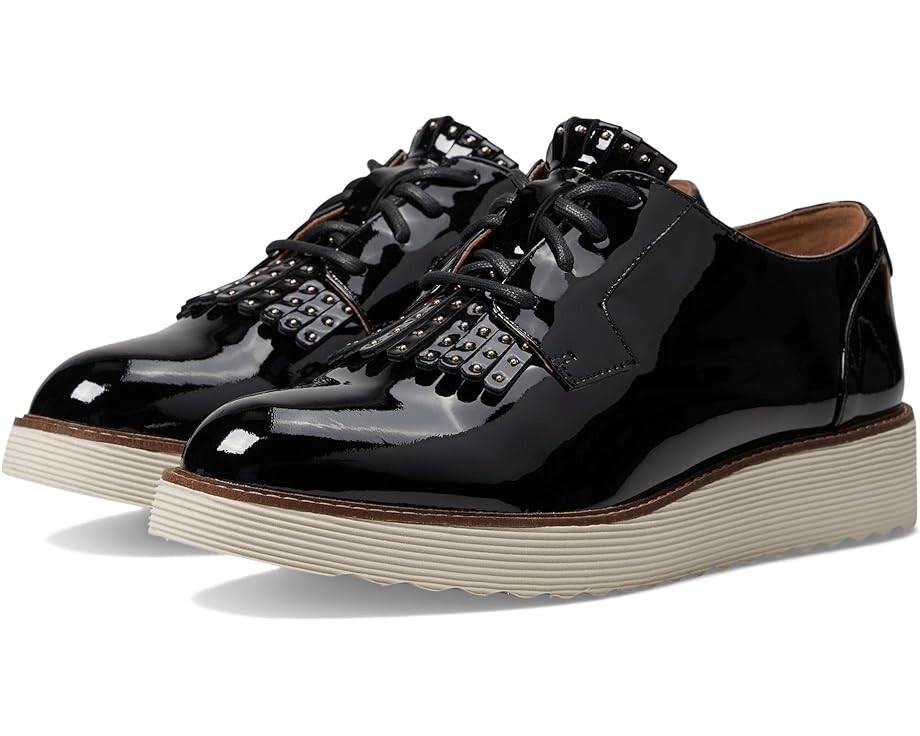 

Балетки Johnston & Murphy Mitzi Kiltie Oxford, цвет Black Sheep Patent