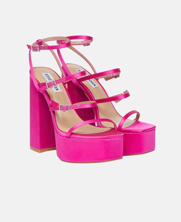 

Босоножки на каблуке Steve Madden, розовый