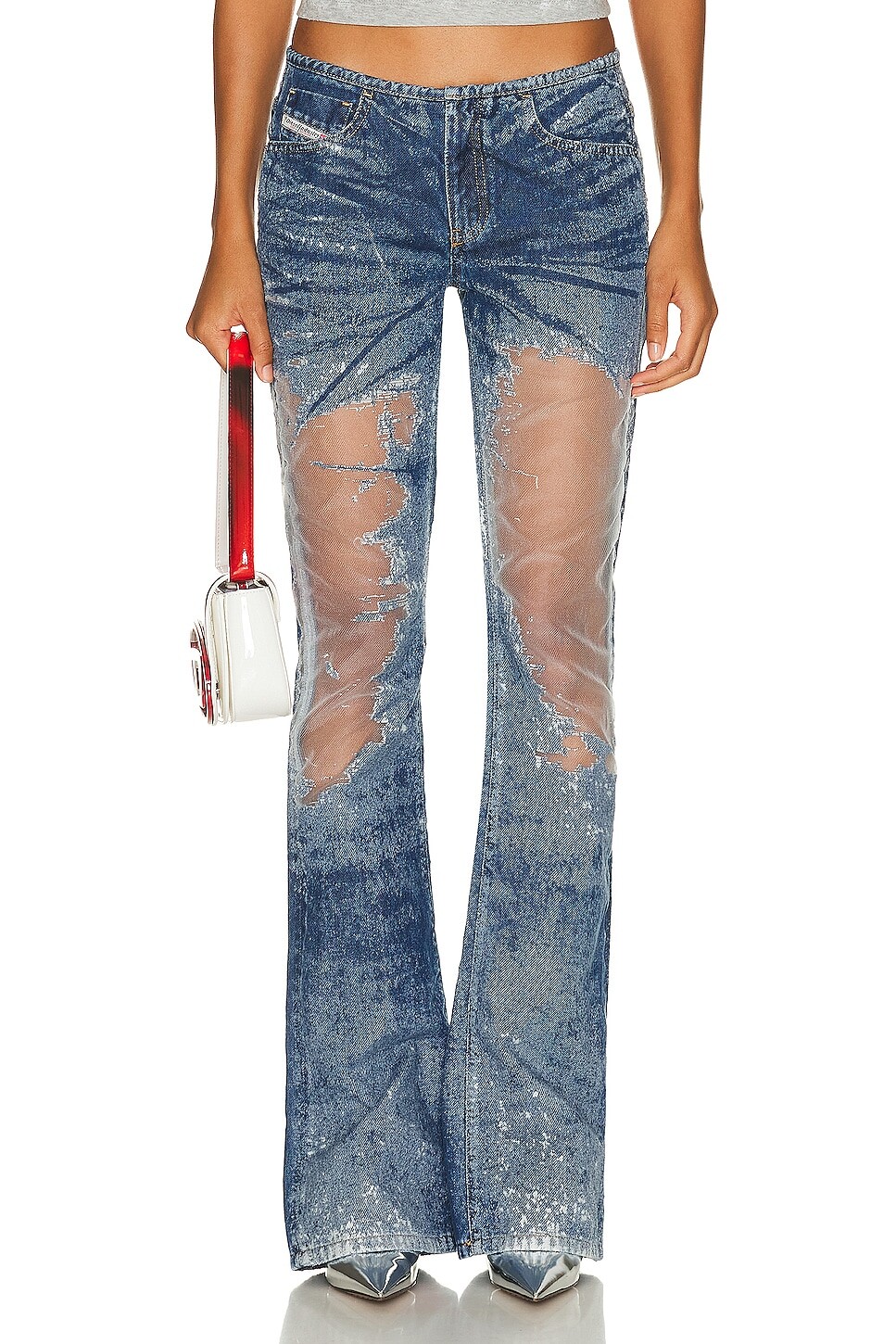 

Ботинки Diesel Low Risecut, синий