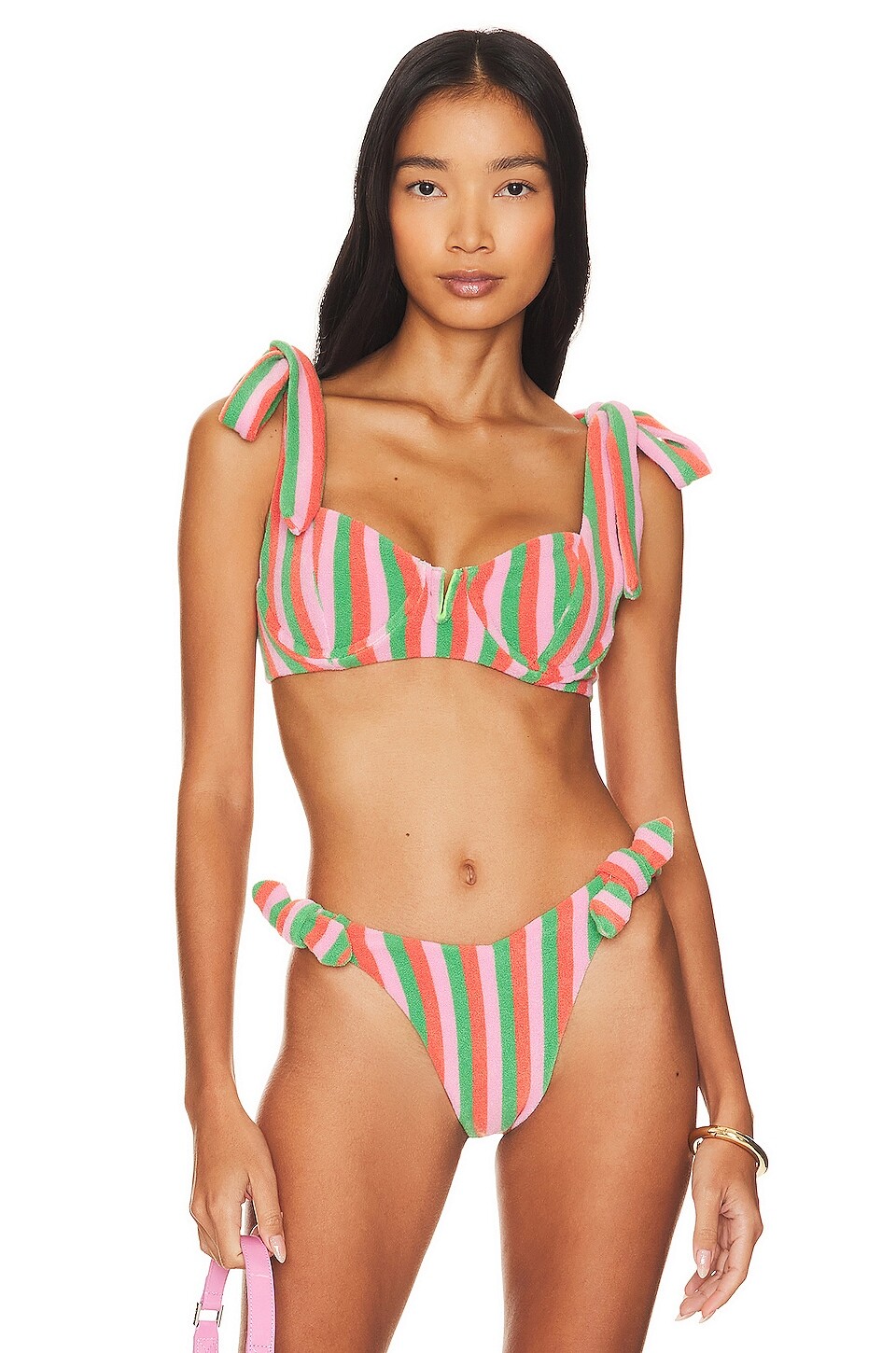 

Топ BEACH RIOT Blair, цвет Palm Beach Stripe