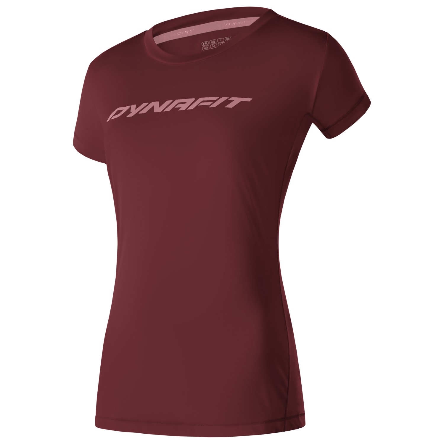 Функциональная рубашка Dynafit Women's Traverse 2 S/S Tee, бордовый