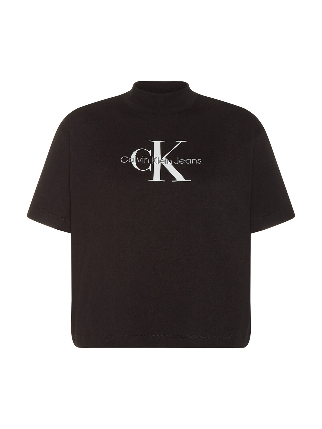 

Calvin Klein Jeans хлопковая футболка свободного кроя с логотипом, черный
