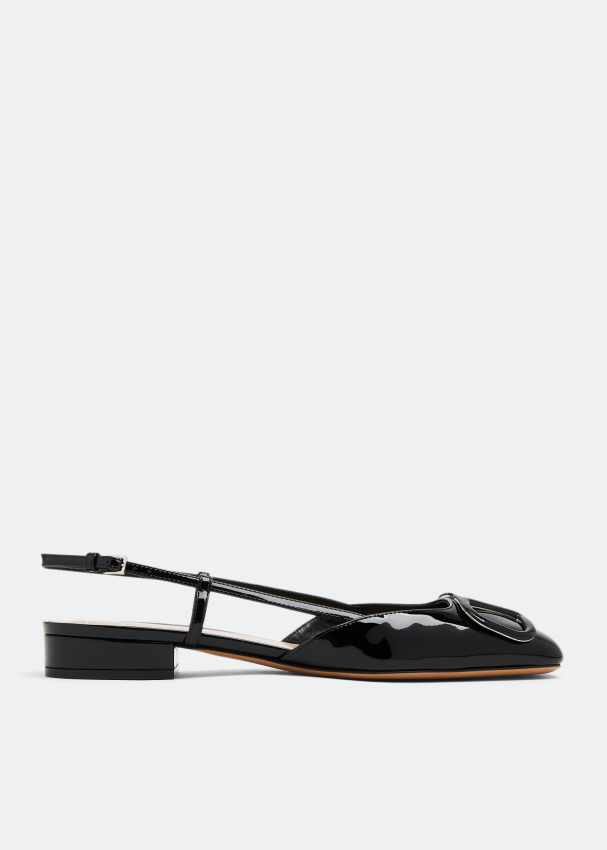 

Туфли Valentino Garavani VLogo Signature Slingback, черный