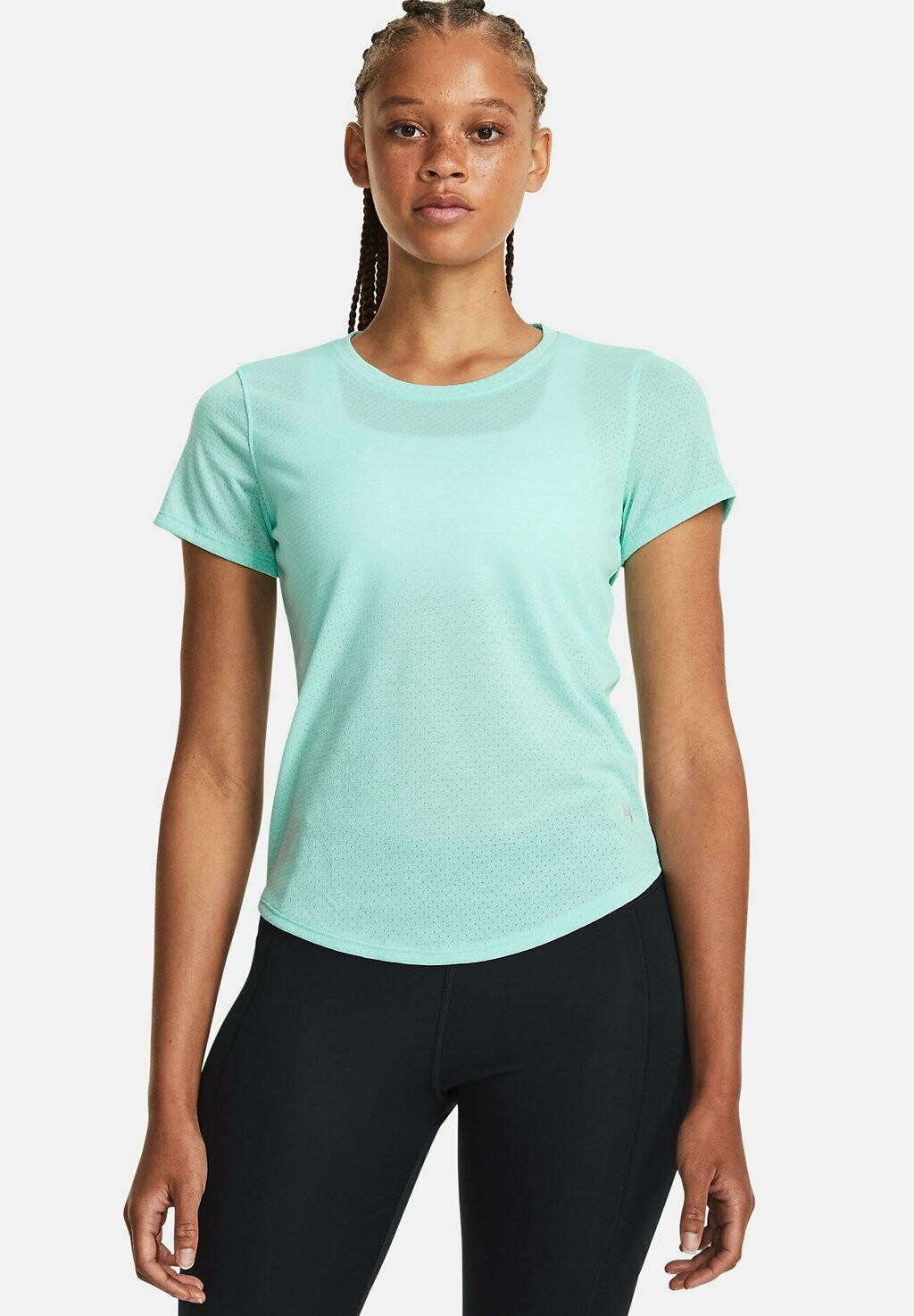 

Базовая футболка Under Armour STREAKER, цвет neo turquoise