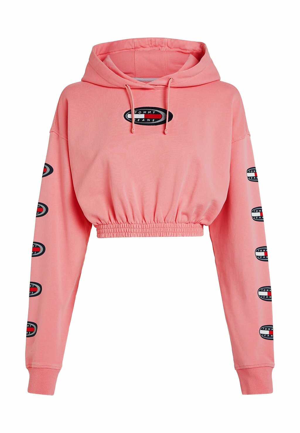 

Толстовка с капюшоном ARCHIVE LOGO PATCH CROPPED Tommy Jeans, светло-розовый