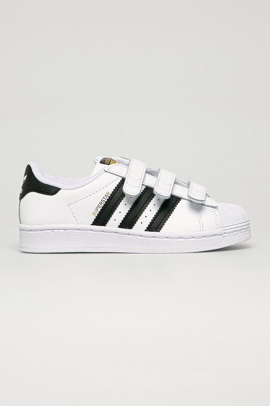 

Adidas Originals - Детские кожаные туфли Superstar, белый