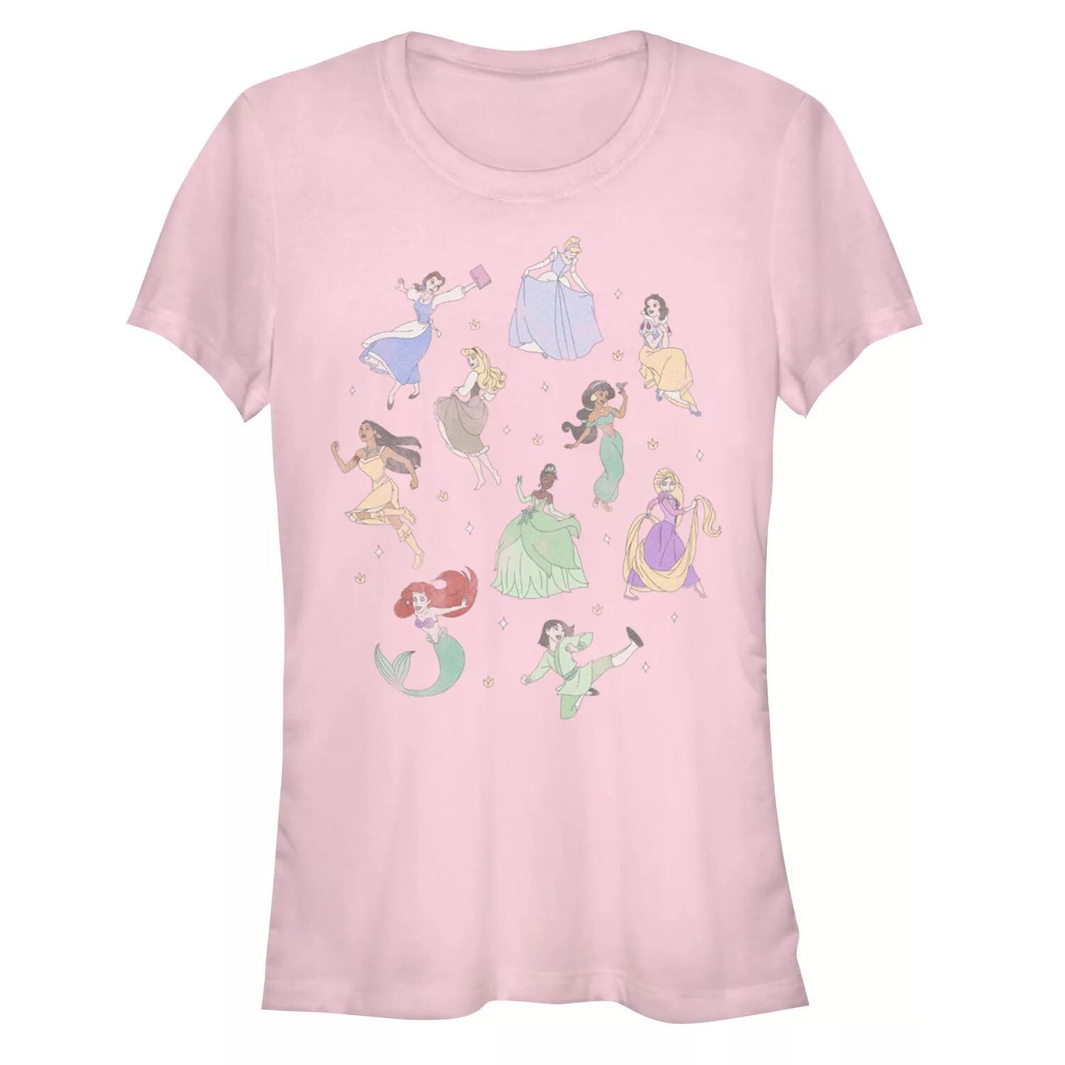 

Облегающая футболка Disney's Juniors Disney Princesses Group Licensed Character