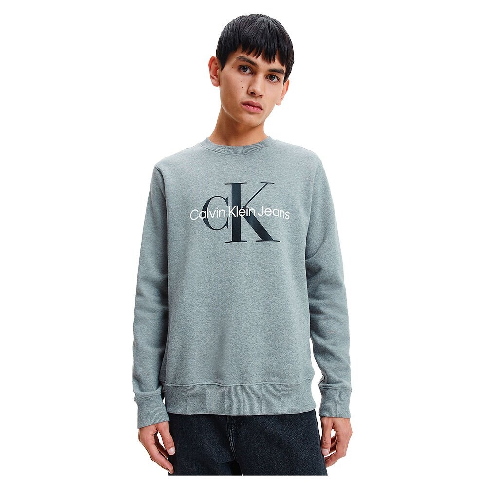 

Толстовка Calvin Klein Jeans Monogram, серый