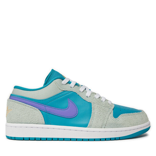 

Кроссовки Nike Air Jordan 1 Low Se DX4334 300 Pistachio Frost/Celestial Gold, синий