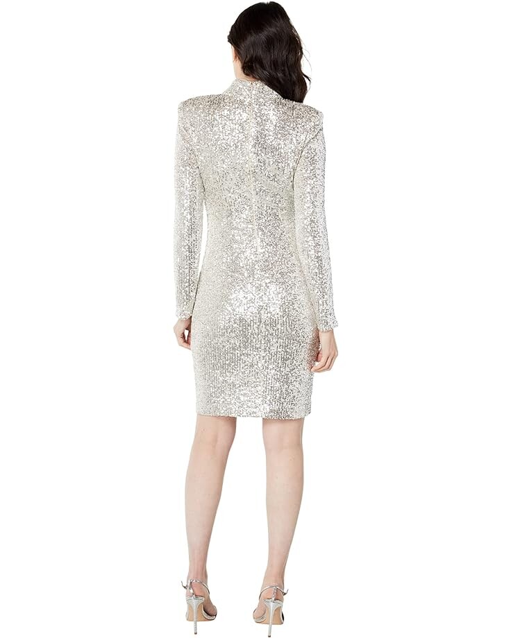 

Платье Vince Camuto Sequin Cocktail Dress with Keyhole, цвет Champagne