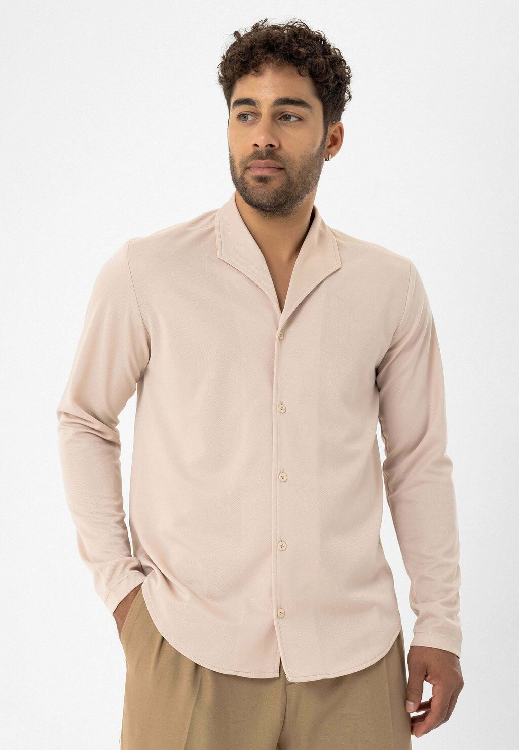 

Рубашка LONG SLEEVE BASIC dandalo, цвет stone
