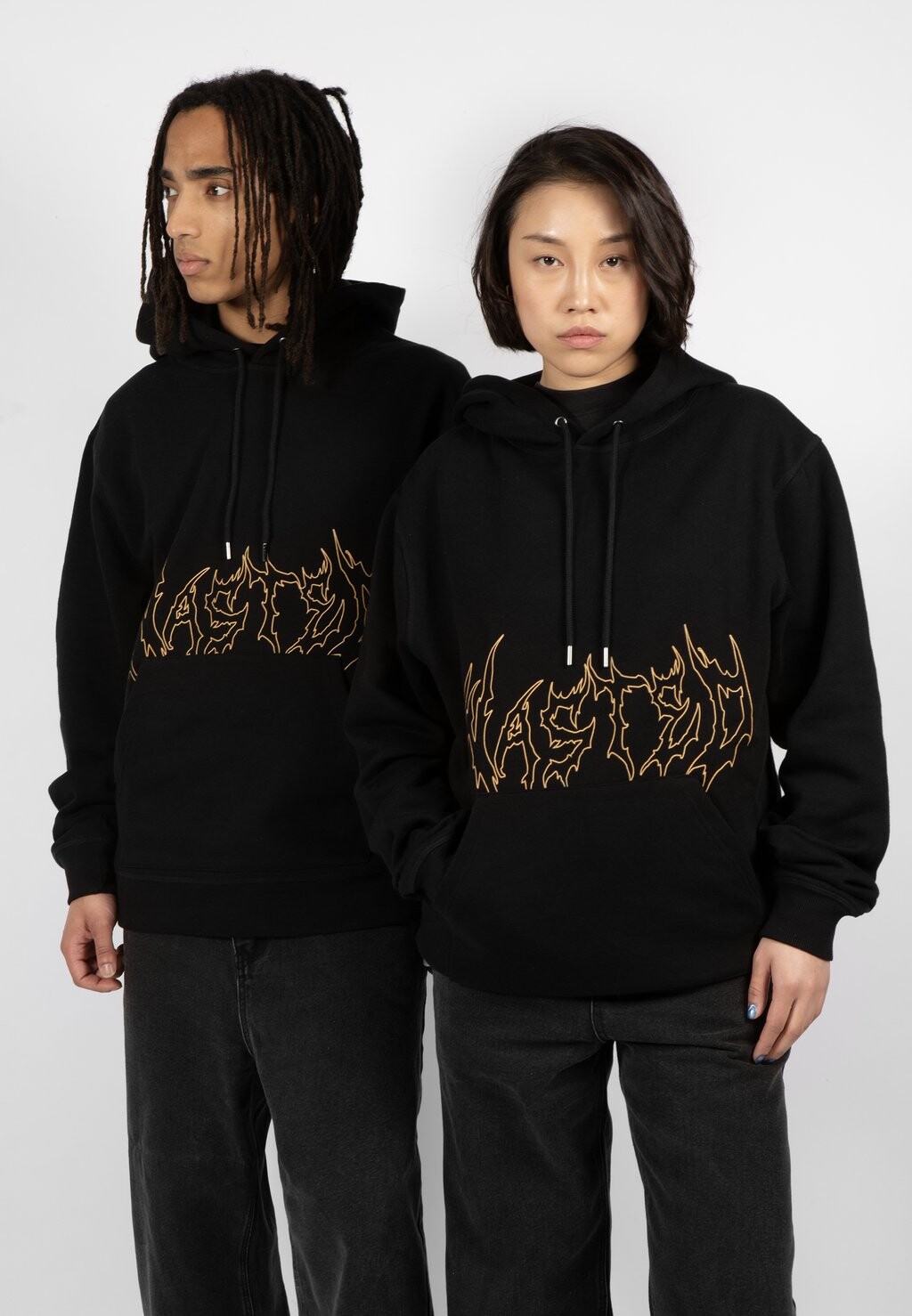 

Толстовка с капюшоном Wasted Paris, черный