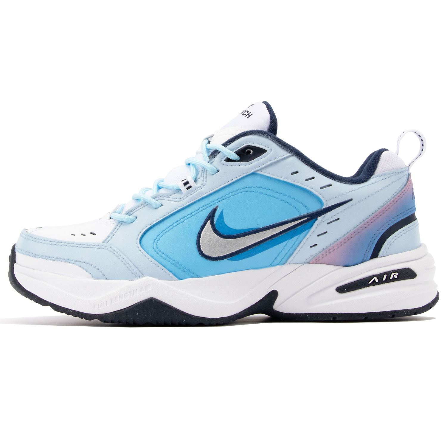 

Кроссовки Nike Air Monarch 4 Chunky Sneakers Unisex Low-top Blue/white, синий/белый