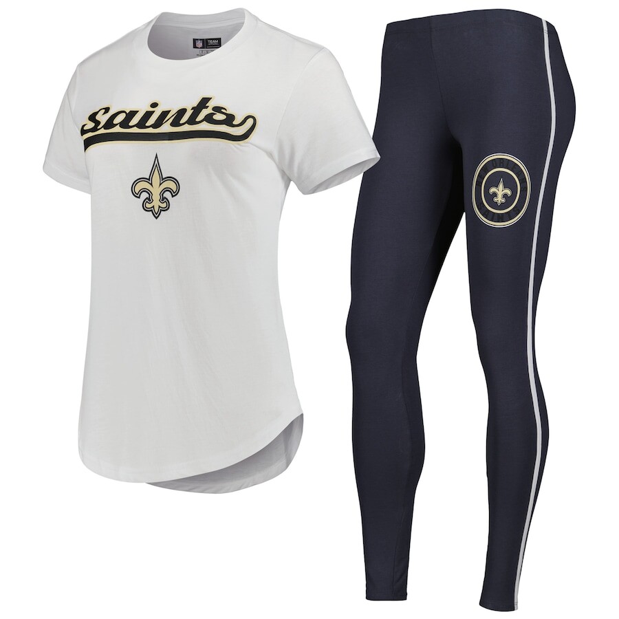 

Пижамный комплект Concepts Sport New Orleans Saints, белый