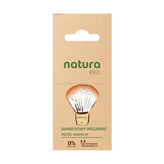 

Бамбуковая щетка №07 Кабуки, 1 шт. Natura Eco