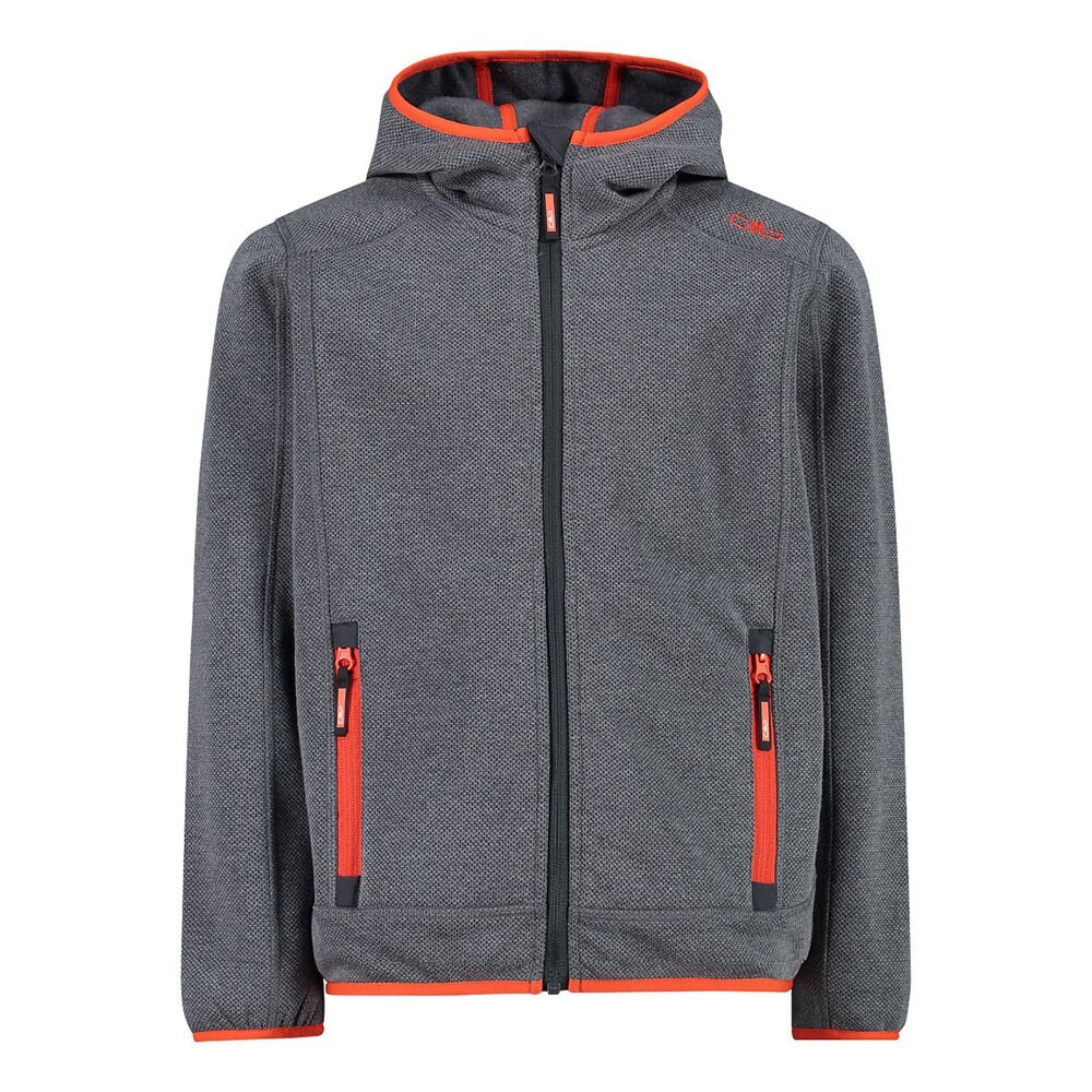 

Толстовка на молнии CMP Heavy Fix 3H60844 Hooded, серый
