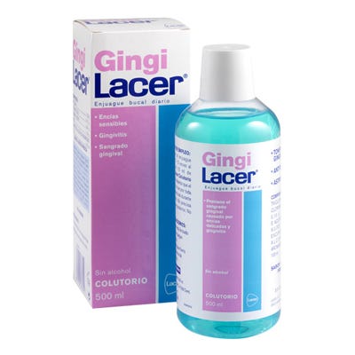Ополаскиватель для рта Gingi Lacer 500 мл Lacer ополаскиватель для рта gingilacer colutorio lacer 500