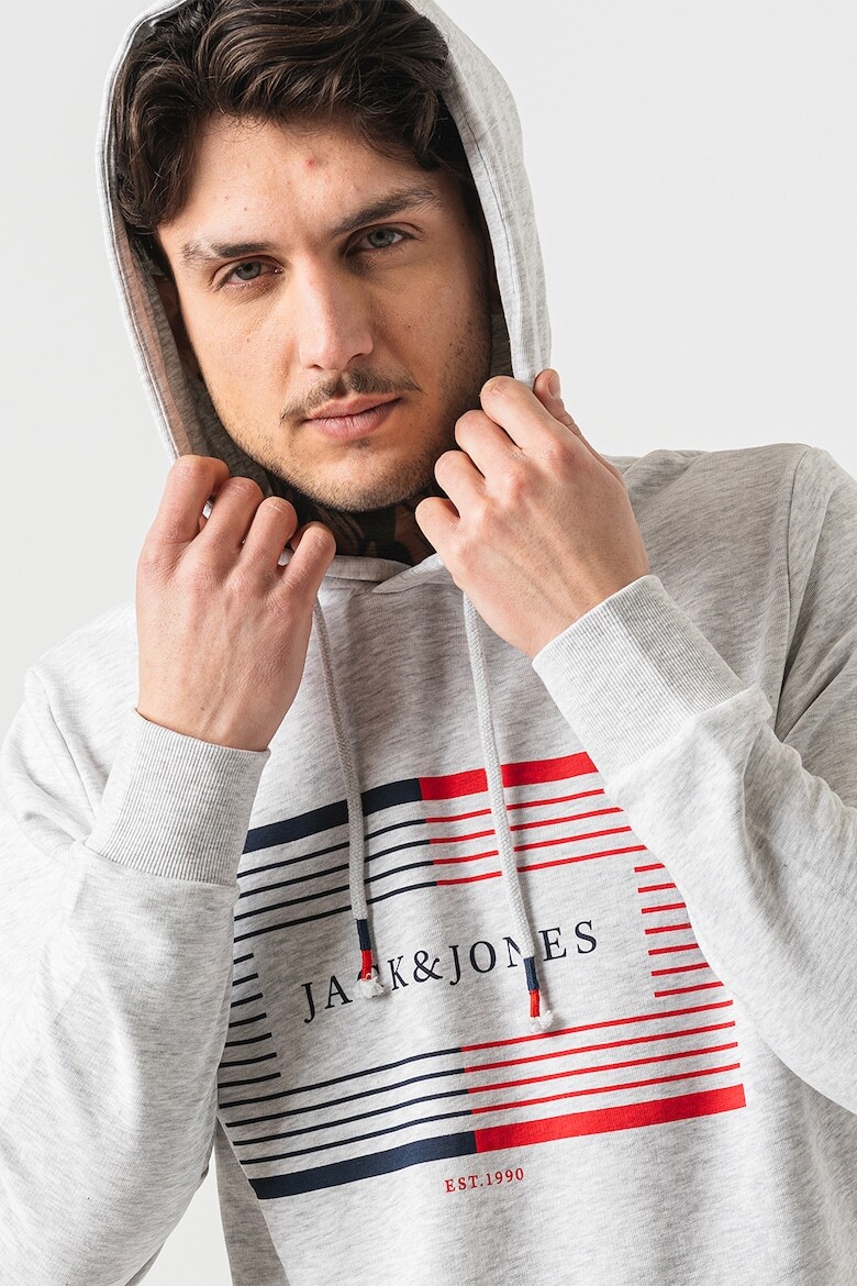 

Толстовка с логотипом Jack & Jones, серый