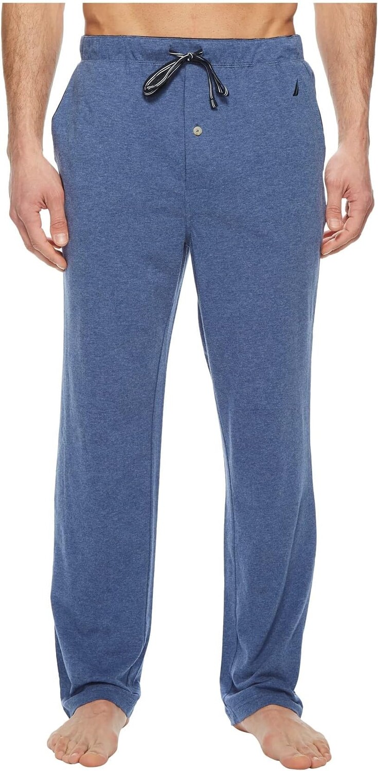 

Вязаные штаны для сна Nautica, цвет Blue Indigo Heather