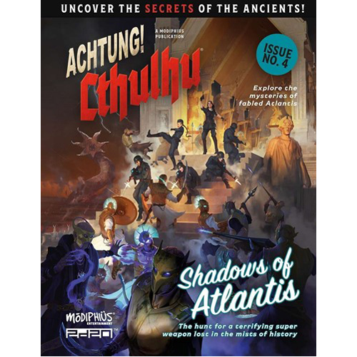 Книга Achtung! Cthulhu 2D20 Rpg: Shadows Of Atlantis