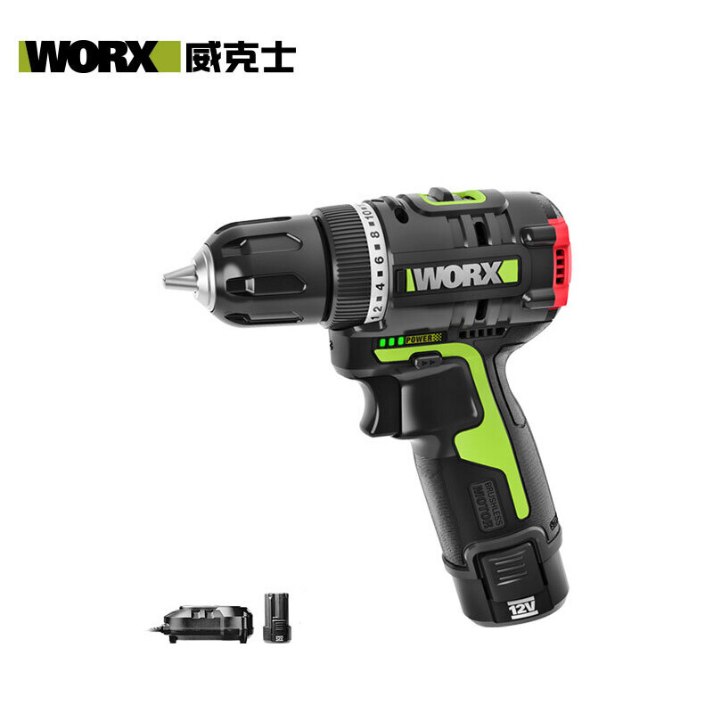 WORX WU130X многофункциональная аккумуляторная ручная дрель WU130 литиевая электрическая дрель 10 мм