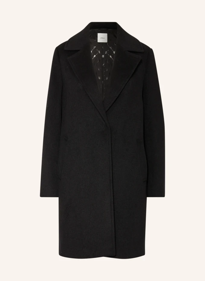 

Пальто S.Oliver Black Label, черный