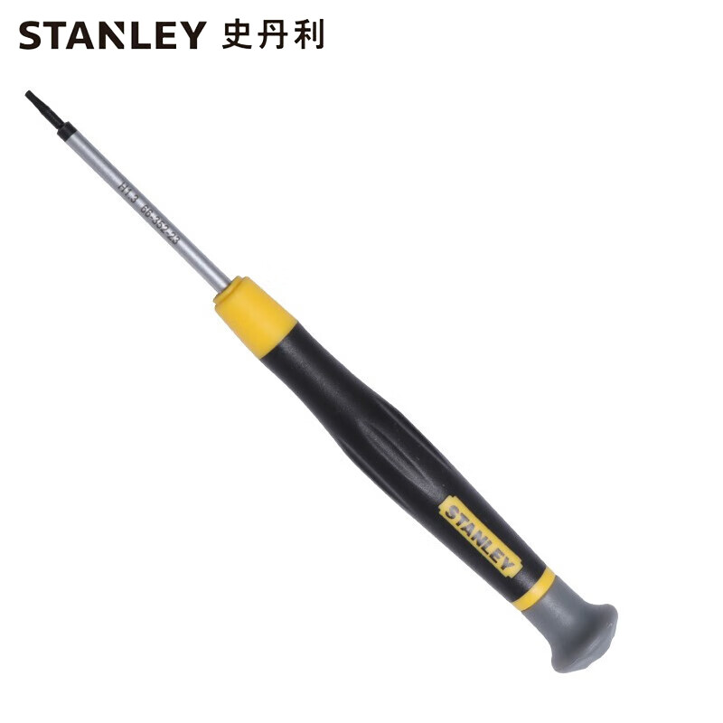 Микроотвертка Stanley, 6 угловая, внутренняя шестигранная отвертка H1,3x45 мм, шестиугольная микроотвертка, внутренняя, 6 угловая, 66-352-23