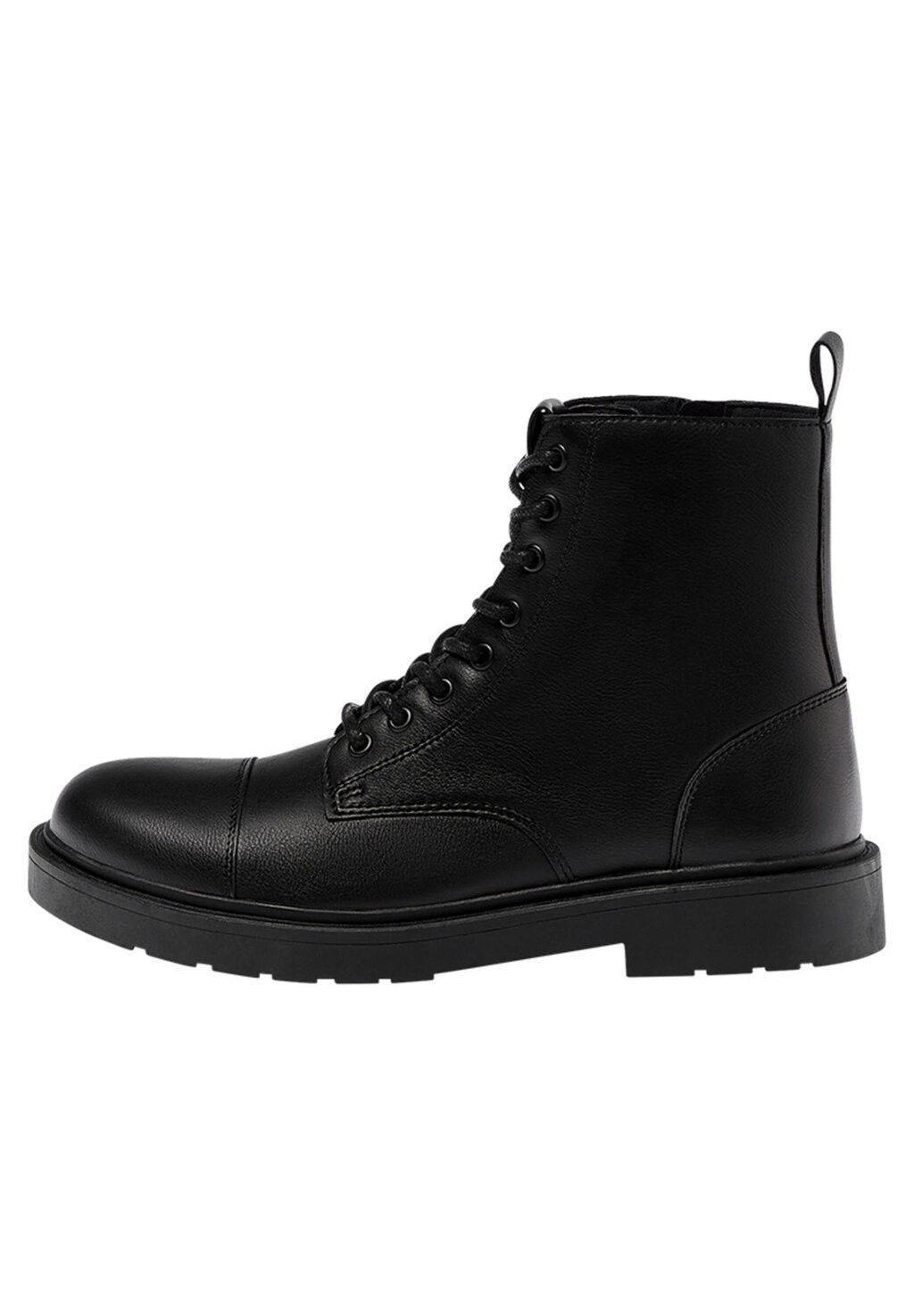 

Ботильоны на шнуровке BASIC PULL&BEAR, цвет black