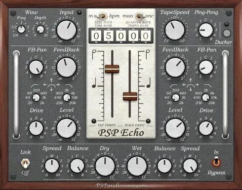 

Плагин задержки PSP Audioware Echo Tape Delay