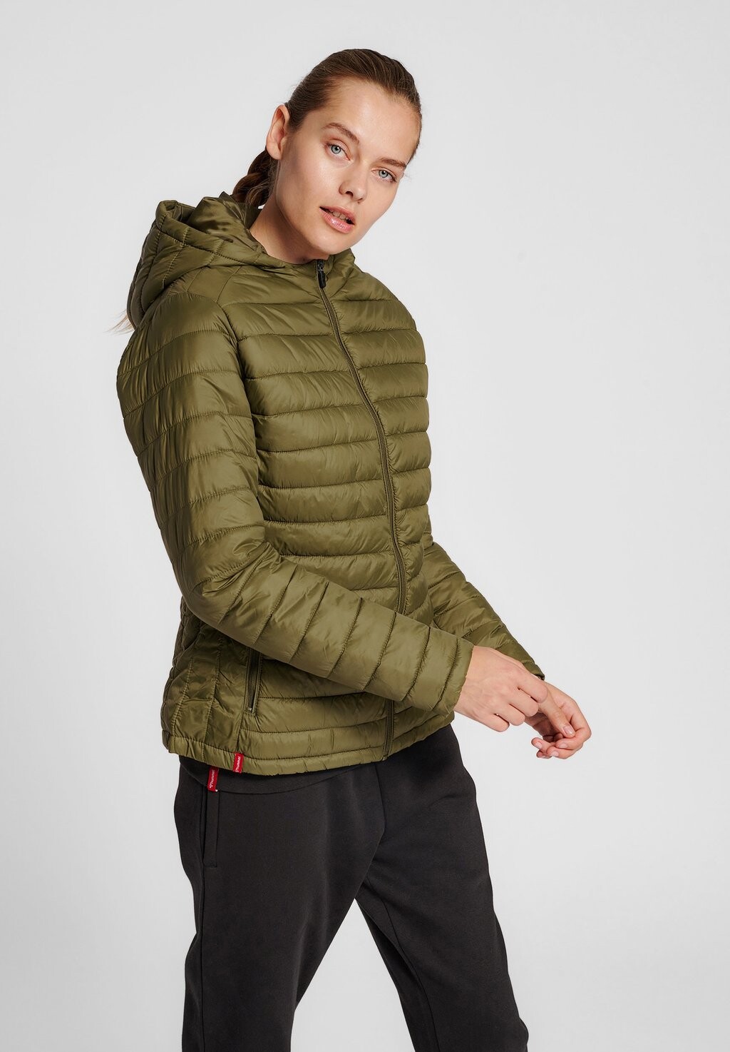 

Куртка Hummel, оливковый, Зеленый