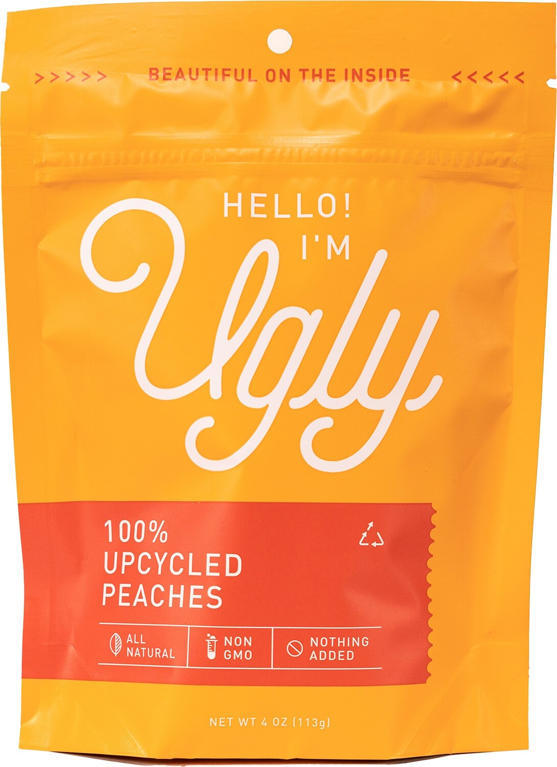 

100% переработанные сухофрукты - 4 унций Hello! I'm Ugly