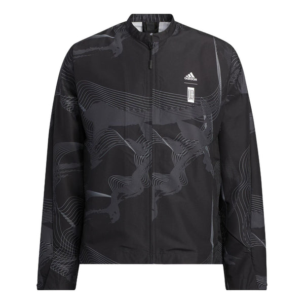 цена Куртка adidas WJ AOP Jacket Sports Black, черный