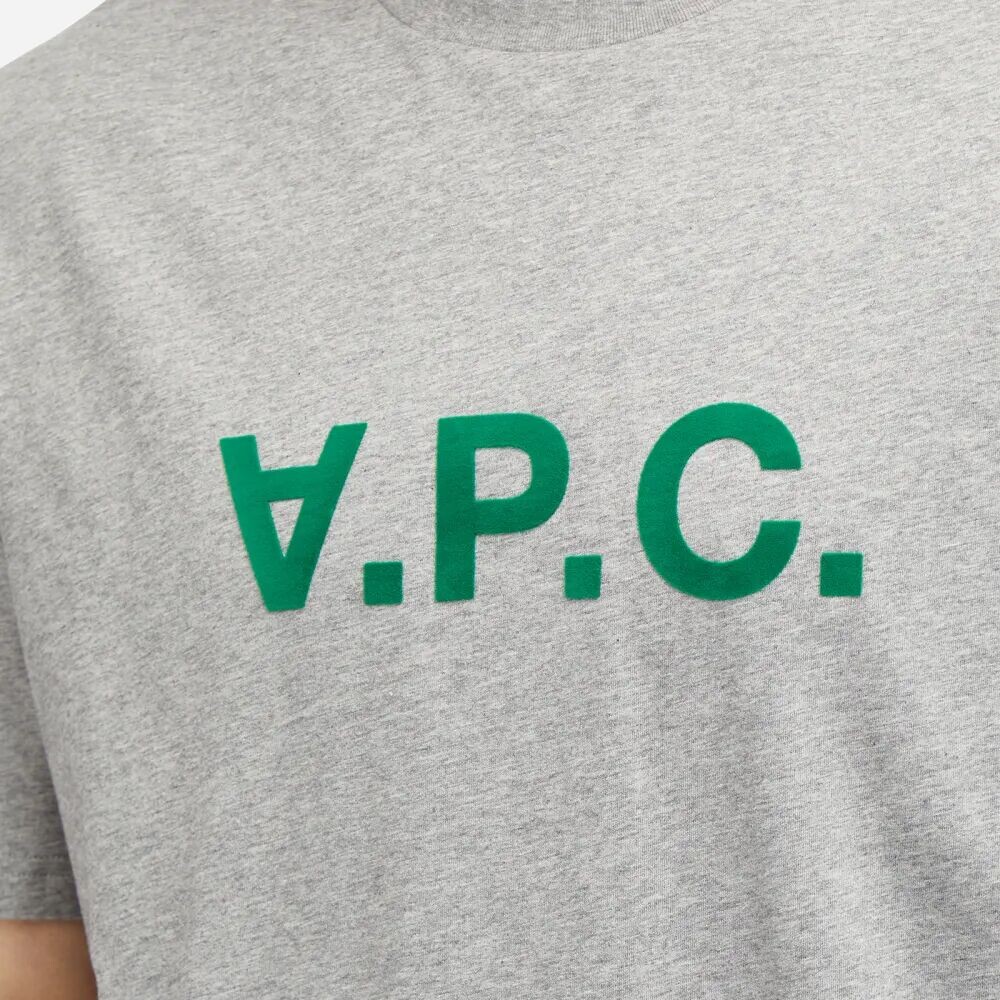 

A.P.C. Футболка с логотипом vpc heavyweight, серый